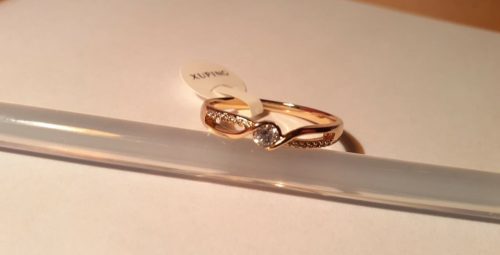 Antiallergén (gold filled) gyűrű  21