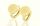 Antiallergén  " Gold Filled" ékszer nyomott mintás kislány fülbevaló