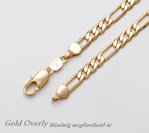 50 cm hosszú Gold Overly nyaklánc